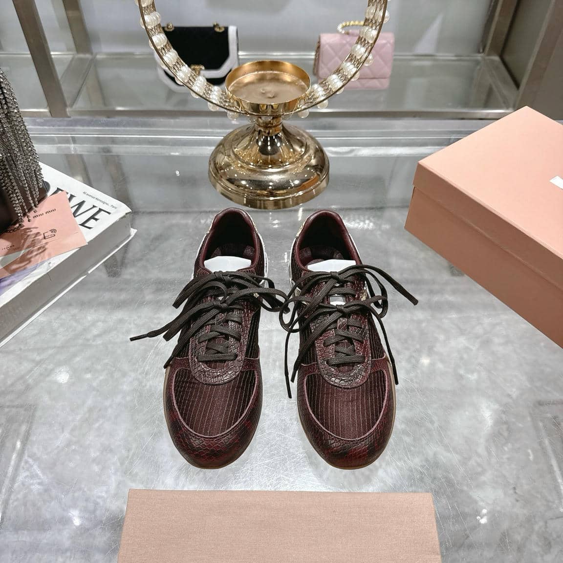 Miu Miu German training shoes1-4